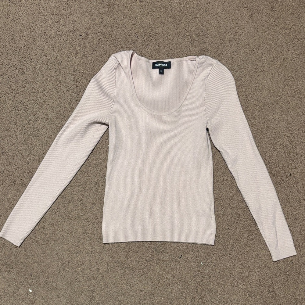 Express Blush Knit Top